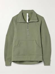 Scuba Oversized Funnel-Neck Half-Zip