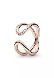 Pandora Rose Gold-Plated Infinity Ring